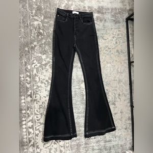 Black bell bottoms. Size 5, Nature Denim. Perfect condition!